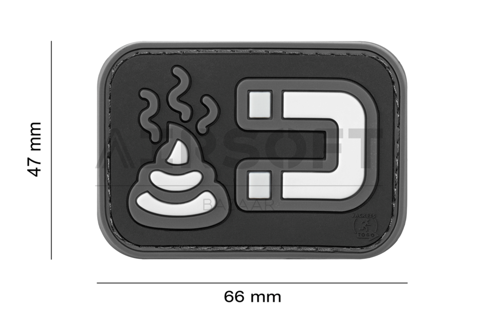 Shit Magnet Rubber Patch